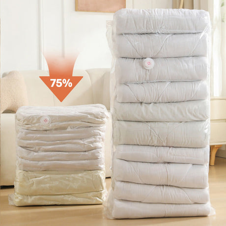 Hjemix | Ekstra stor vakuumoppbevaringspose – trykk for å tømme