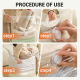 Hjemix | Ekstra stor vakuumoppbevaringspose – trykk for å tømme