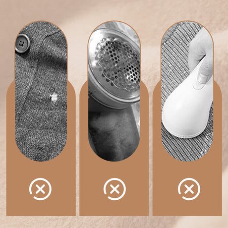 Hjemix | Digital display stoffbåndfjerner med 3 hastigheter