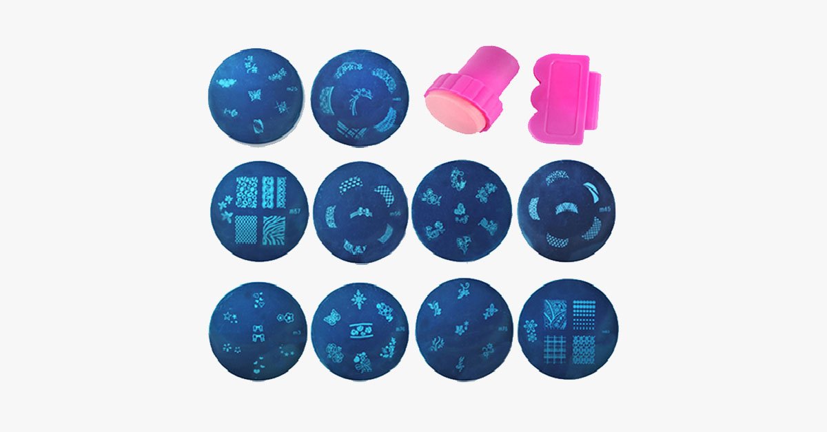 Hjemix | 81 Designs Neglekunst Malsett