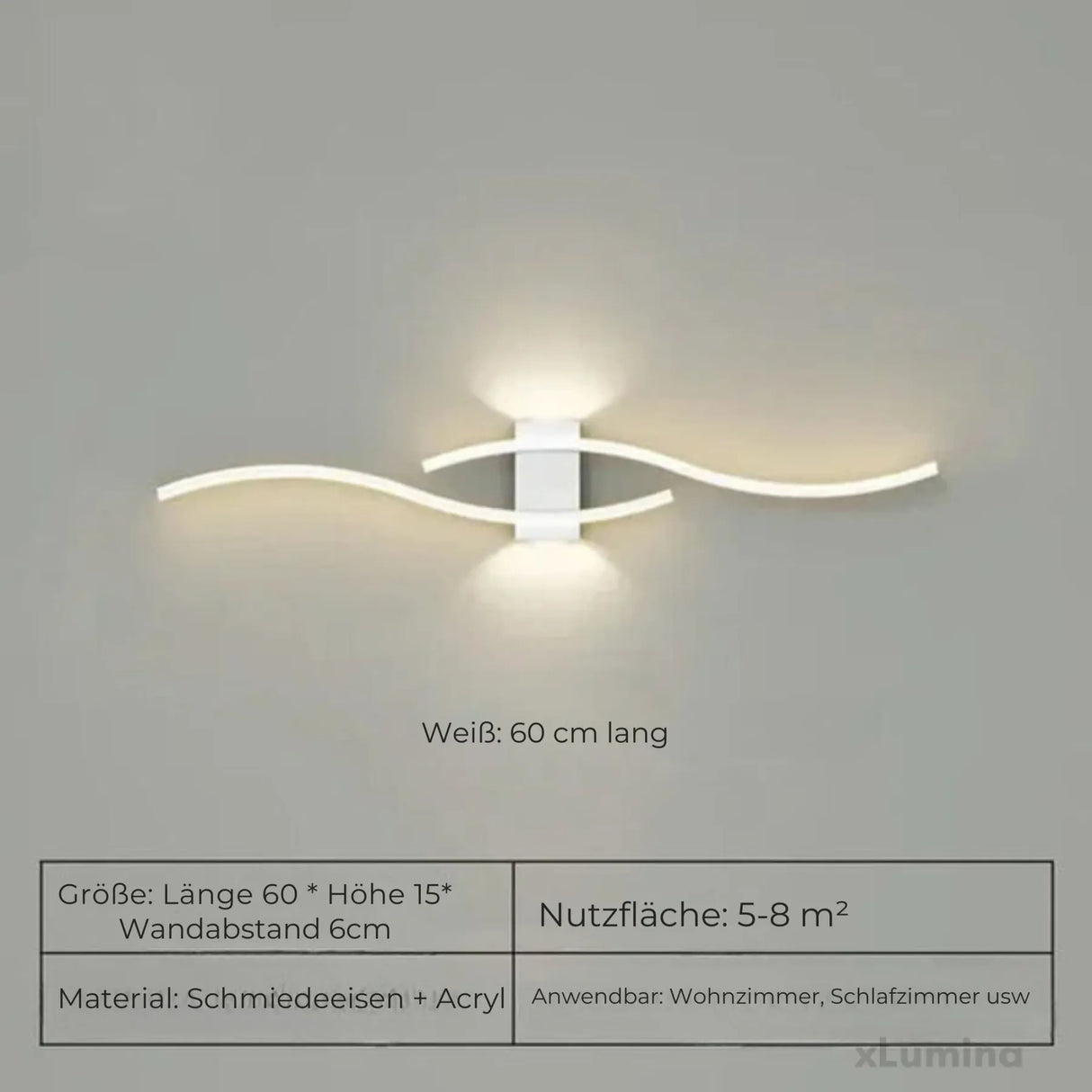 Hjemix | Lang Vegglampe Band