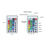 Hjemix | Sterkt Lys | Vanntett + Fjernkontroll