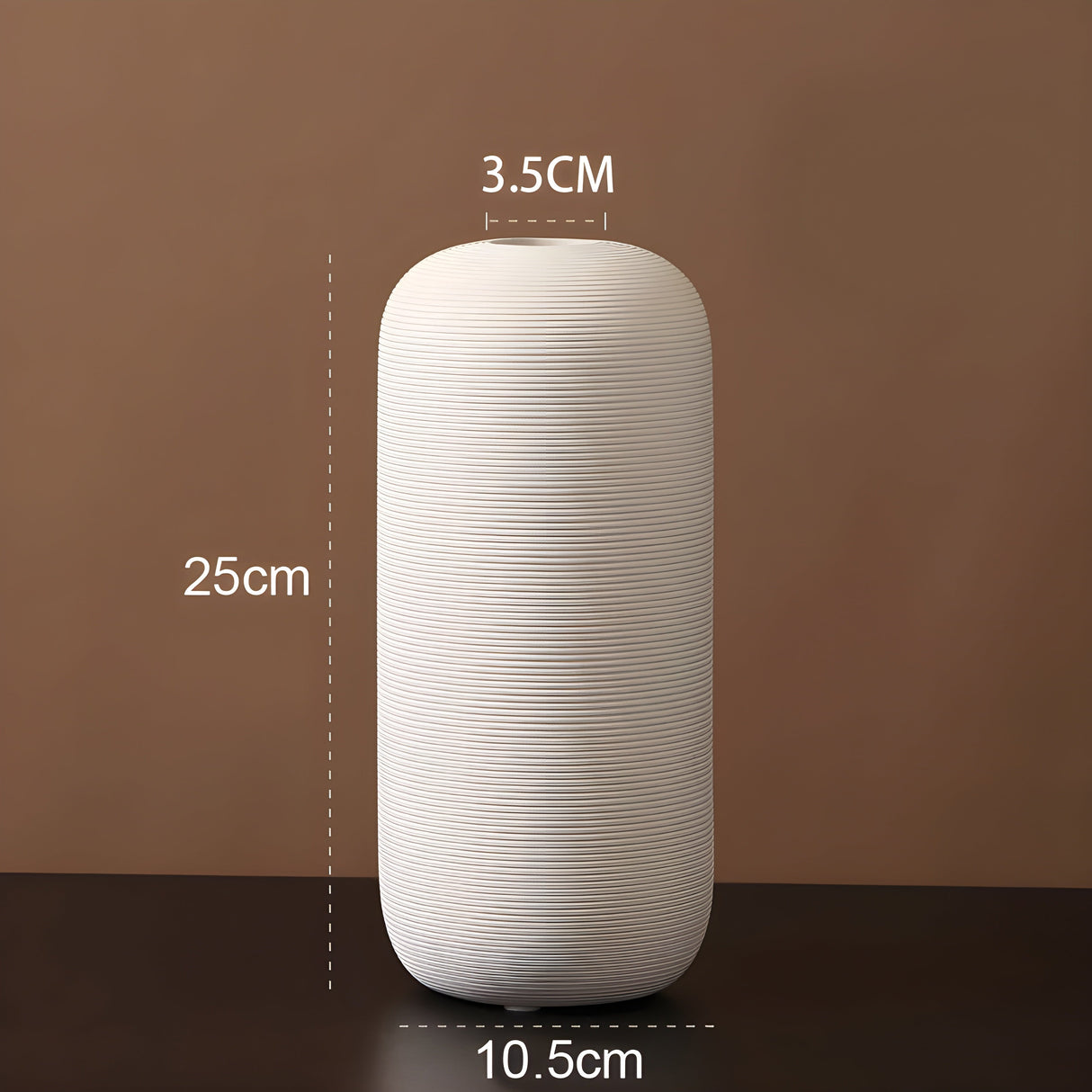 Hjemix | Minimalistisk Håndlaget Keramisk Zen Vase