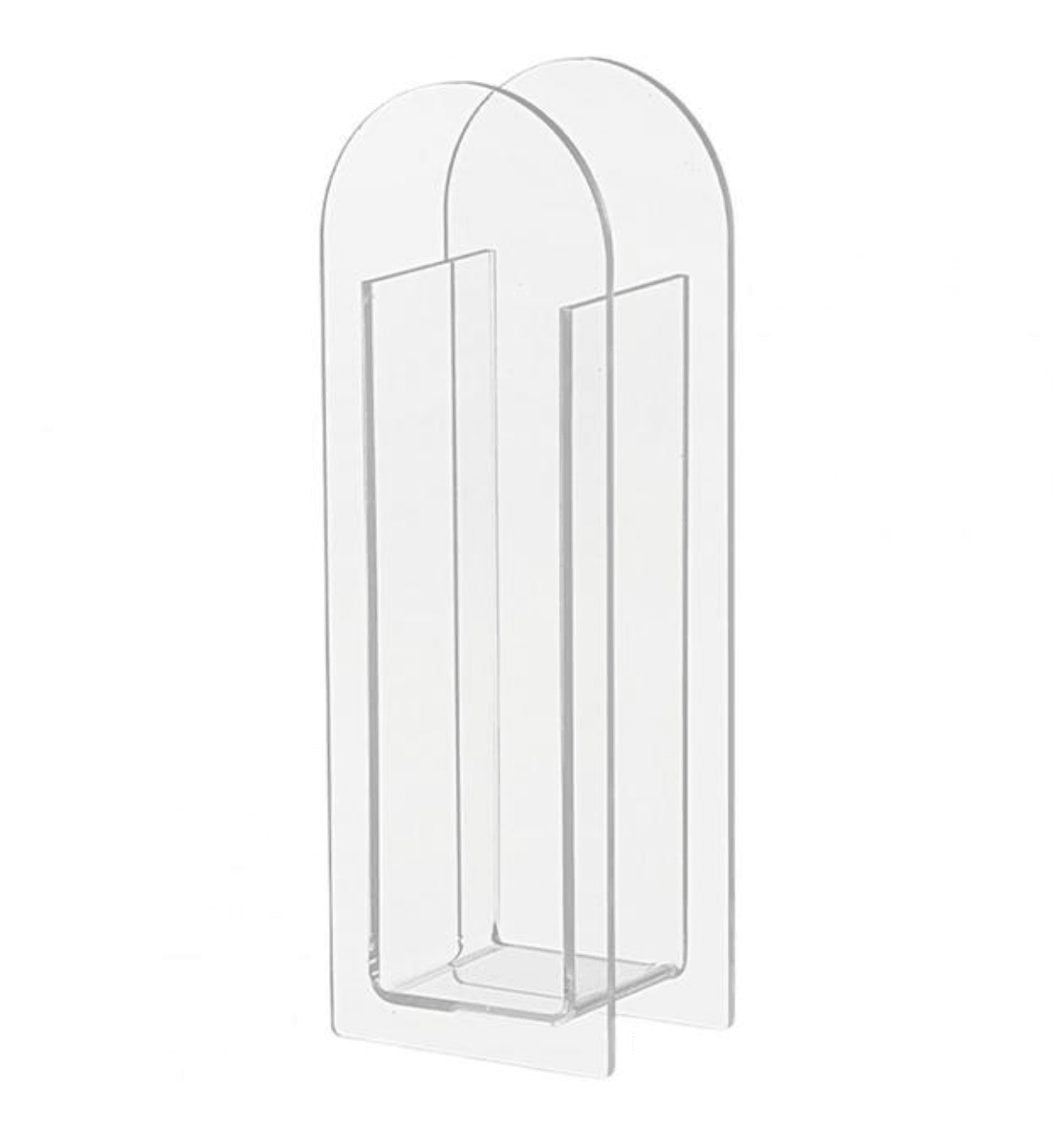 Hjemix | Gjennomsiktig Akryl Blomsterpotte