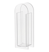 Hjemix | Gjennomsiktig Akryl Blomsterpotte