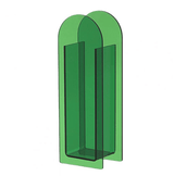 Hjemix | Gjennomsiktig Akryl Blomsterpotte