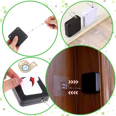 Stansefri Automatisk Dørlukker