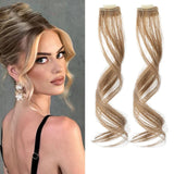 Hjemix | To Front Side Krøllete Clip In Pannebånd Hårforlengelse