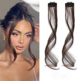 Hjemix | To Front Side Krøllete Clip In Pannebånd Hårforlengelse