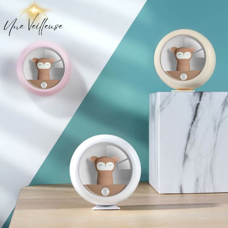 Hjemix | Veggelys - Nattlys Katt LuminoCat™