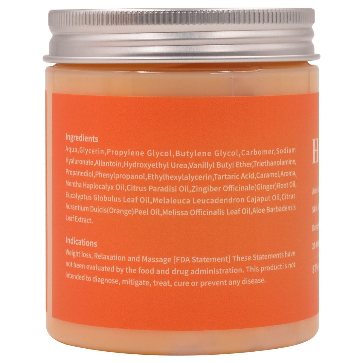 Hjemix | Ultimate Shape Cream – øker fettforbrenning – reduserer cellulitter – 500 ml – veggklokke