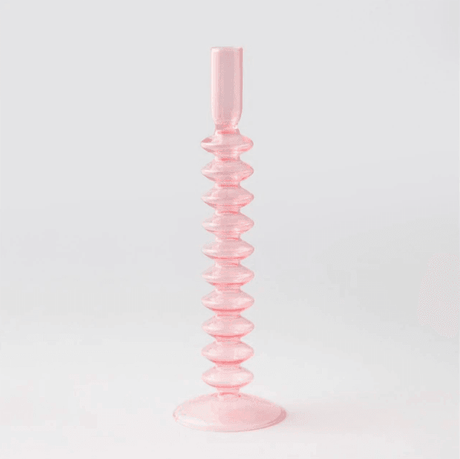 Hjemix | Vintage-Glass-Lysestake Candle Holder