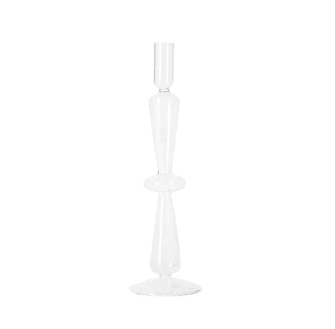 Hjemix | Vintage-Glass-Lysestake Candle Holder