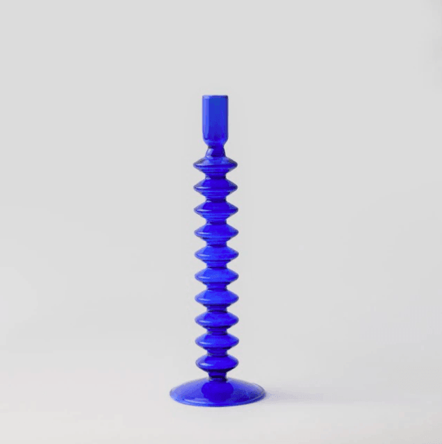 Hjemix | Vintage-Glass-Lysestake Candle Holder