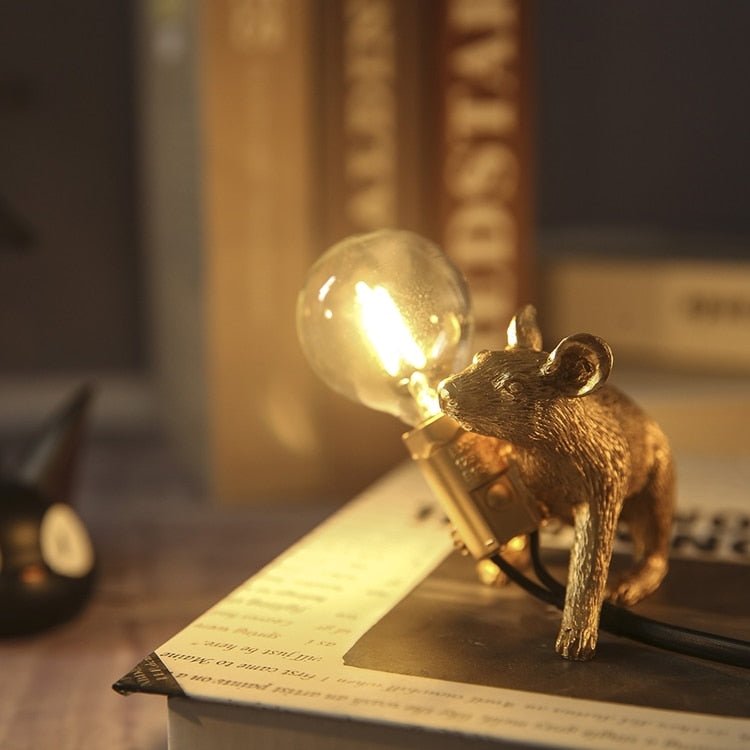 Hjemix | Vintage Mouse LED Bordlampe