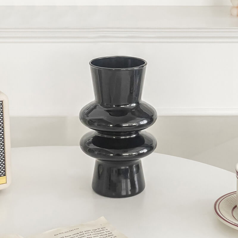 Hjemix | Bølgeformet Glassblomst Vase