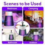 Hjemix | USB oppladbar mygg- og fluefangerlampe