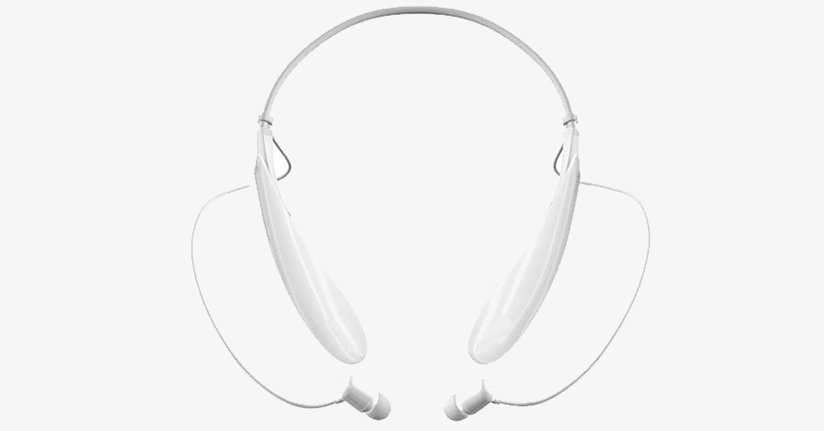 Hjemix | Vanntett Bluetooth hodetelefoner bak nakken – Musikk i ørene!