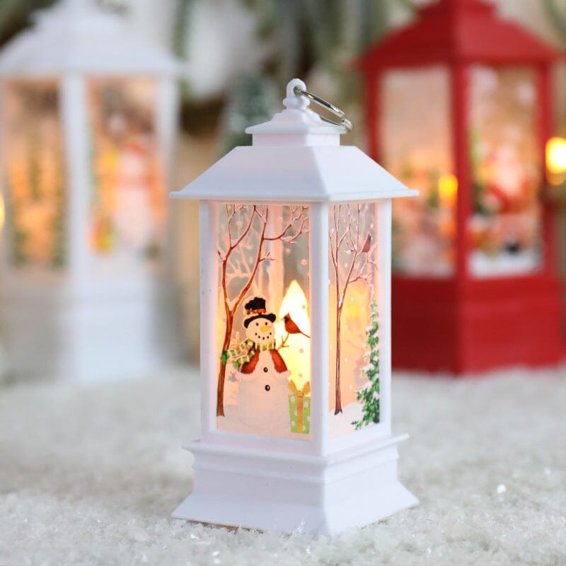 Hjemix | LED belyst roterende julelanterne