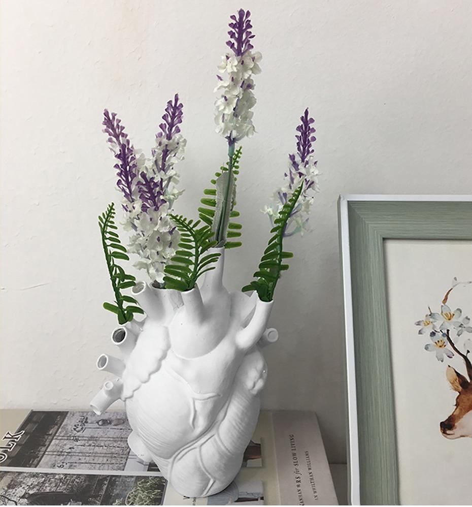 Hjemix | Hjerte Blomster Vase