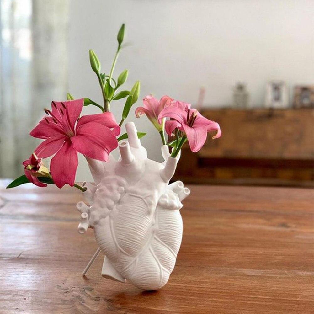 Hjemix | Hjerte Blomster Vase