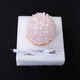 Hjemix | Aventurine Kvarts Krystall Lampe