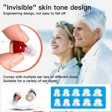 Hjemix | Trådløse oppladbare høreapparater