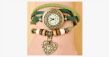 Hjemix | Hjerte Vintage Wrap Klokke