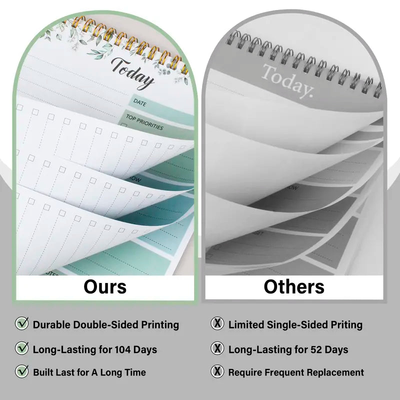 Hjemix | To-do Liste Notatblokk (52 Sider)