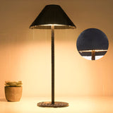 Hjemix | Minimalistisk dimbar Touch bordlampe - vanntett og oppladbar lys Farge
